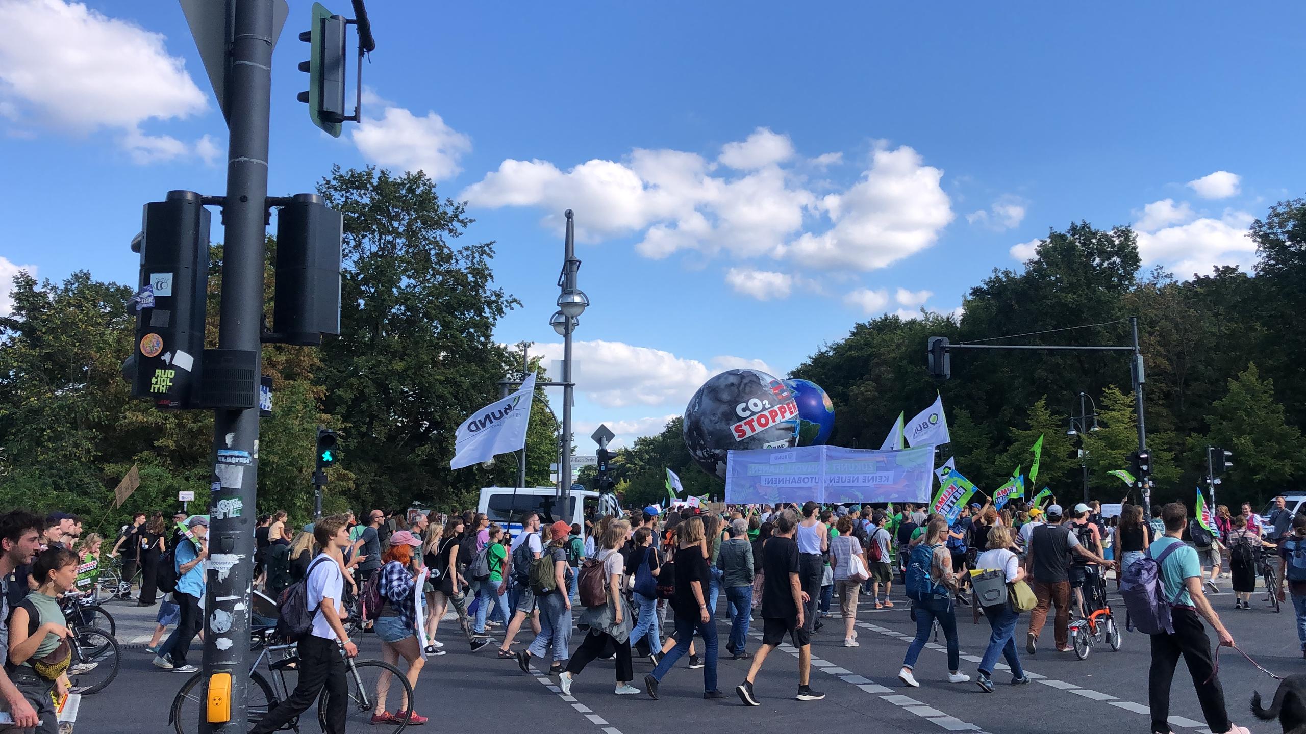 Climate Strikers Day Demonstration